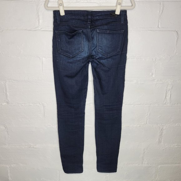 Paige Women's Size 25 Jeans Edgemont Zippers - Picture 2 of 6